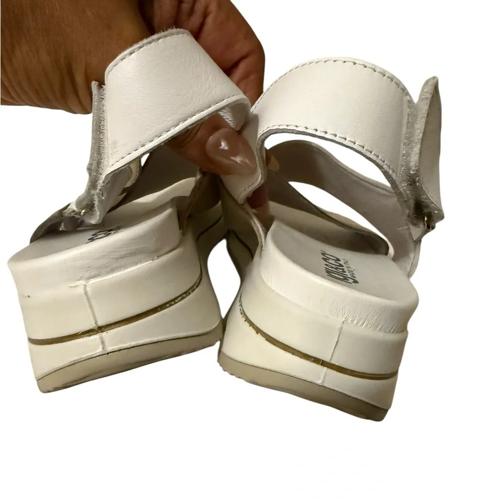 White Platform Shoes with Modern Chunky Sole